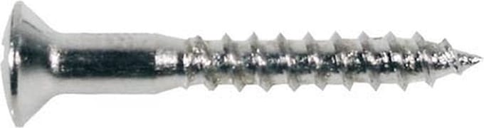 Boston WS-14-C Verzonken Schroeven 2,4x16mm - 12 Stuks, Chroom