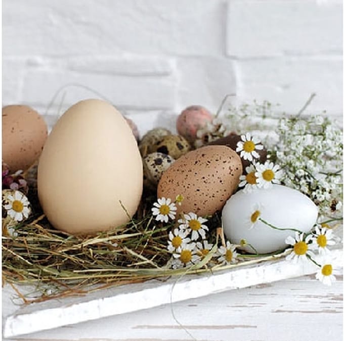 Ambiente Servetten 25x25cm Pastel Eggs 20 stuks