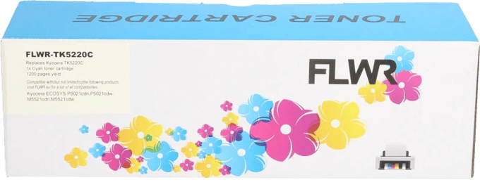 FLWR Kyocera Mita TK-5220 cyaan (Huismerk (compatible))