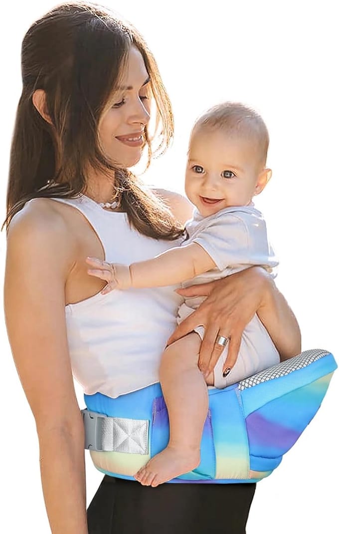 Ergonomische Babydrager met Heupzitje en Verstelbare Heupsteun