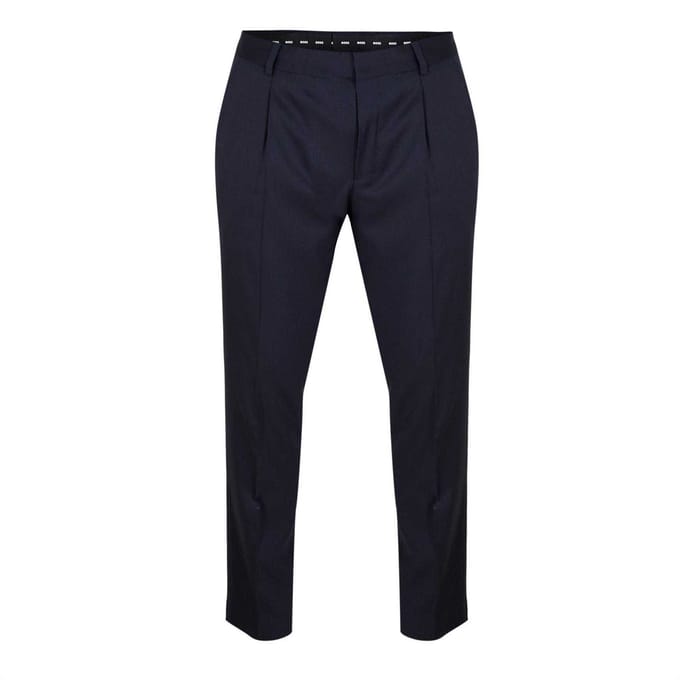 Boss Rechte herenbroek (Donkerblauw)