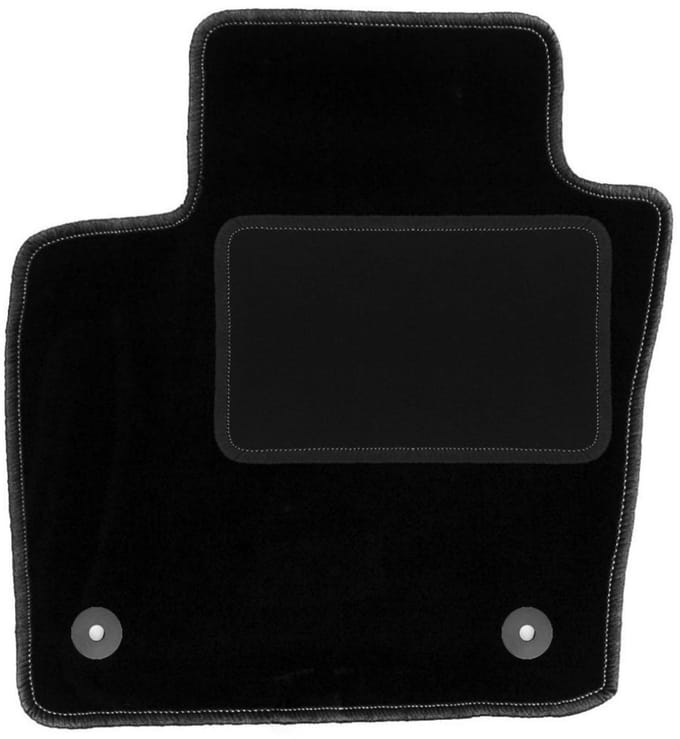 Bestuurdersmat zwart voor: Audi Q3 I 8U SUV (2011-2018)