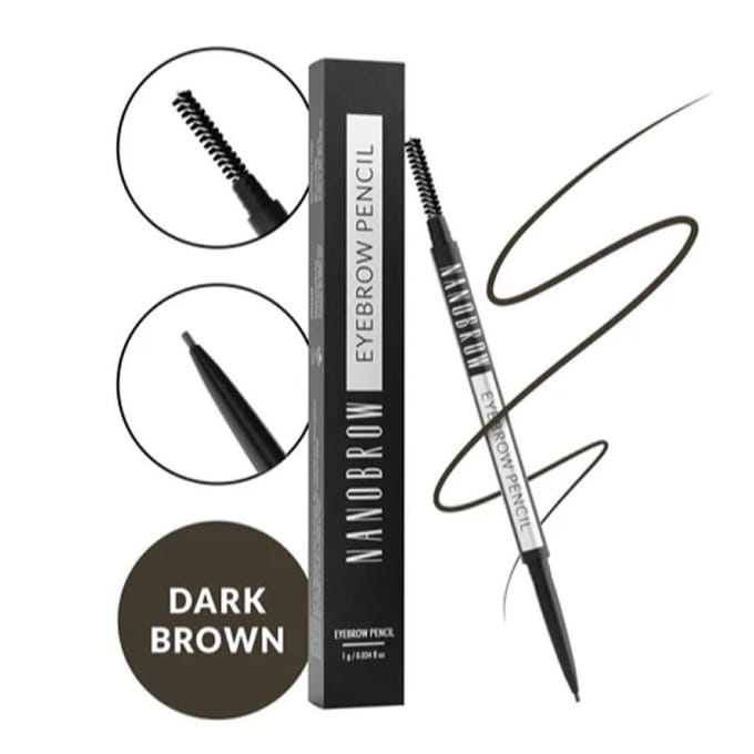 Nanobrow Eyebrow Pencil | Dark Brown | Wenkbrauwpotlood 1 gr
