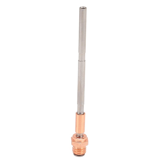 Gespleten Keelpijp voor Prusa MK4 Koper Ti Legering Hittebestendig Heatbreak Keeladapter white