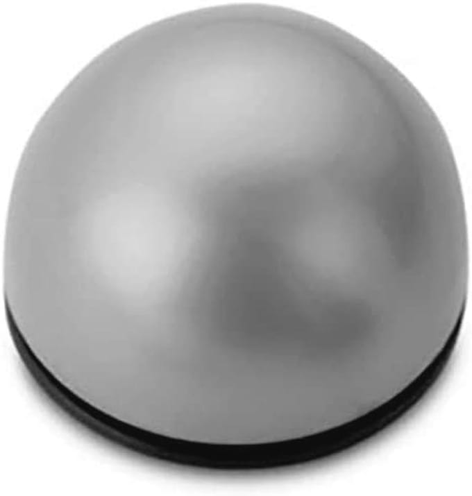 Deurstopper Grijs 2 Stuks - Flexibele Plakstrip voor Meubel- en Muurbescherming