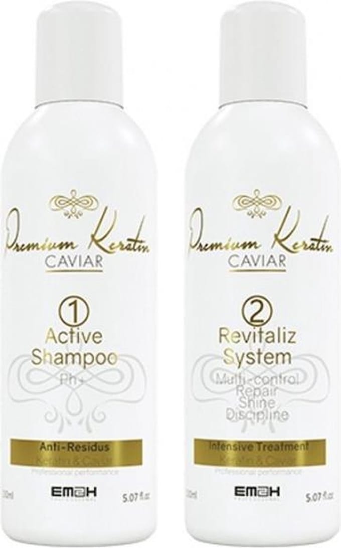 Lissage brésilien KIT 150ML PREMIUM KERATIN CAVIAR
