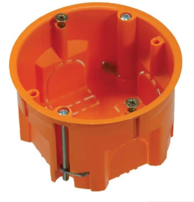 Pawbol - Inbouwdoos - Ø60mm - Oranje - IP30