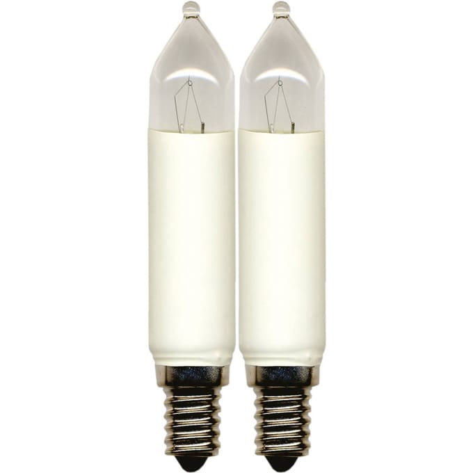 STAR TRADING Vervangingslamp E14 7W 14V in een set van 2