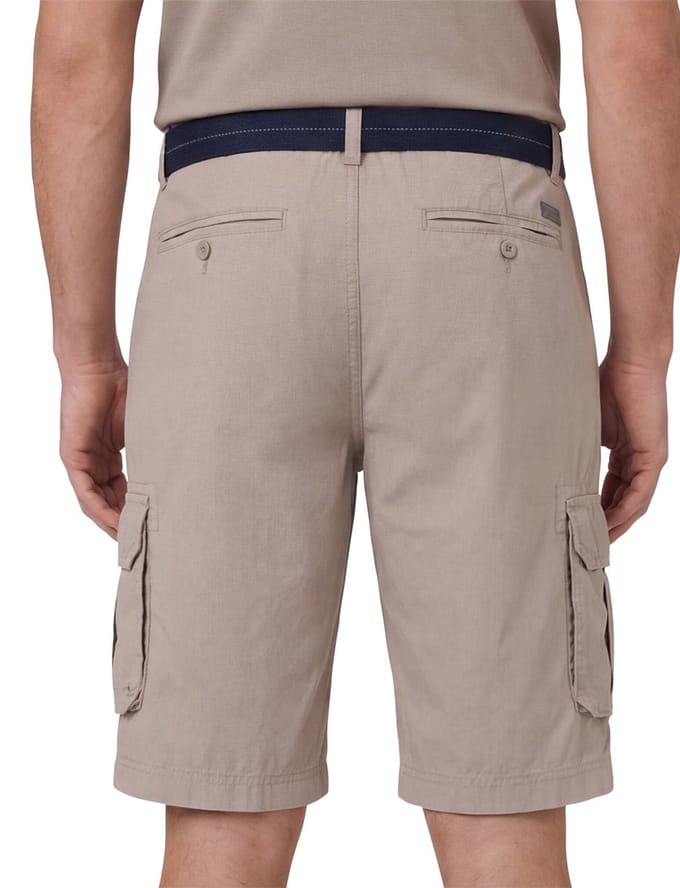 CASA MODA shorts BEN - heren cargo korte broek - beige