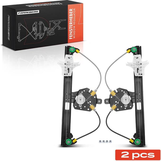 Frankberg 2x Raambediening Elektrisch Achter voor Opel
