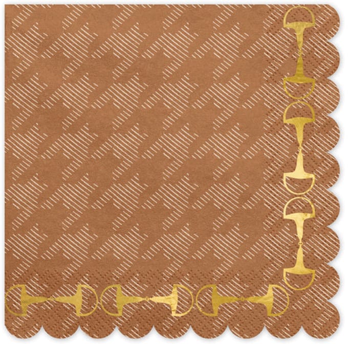 12 Steigbögel Feestservetten 33x33 cm
