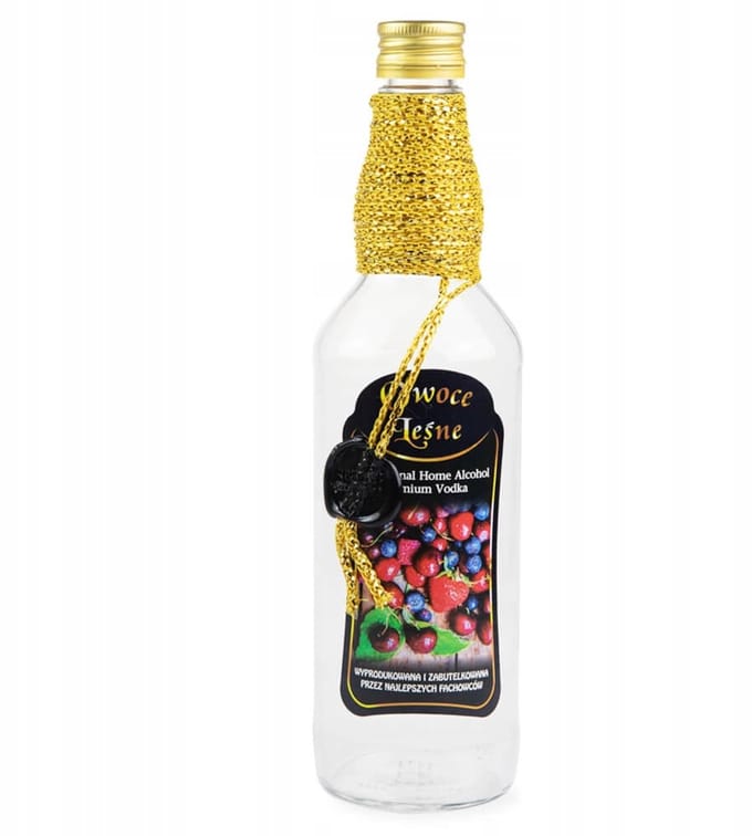Bimberek - Decoratieve Fles - 500ml - Owoce Leśne