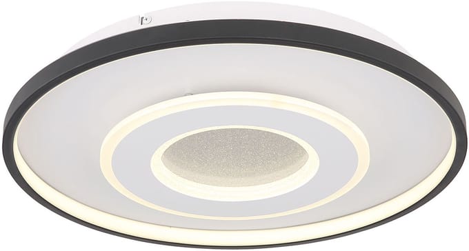 Globo - plafonniere - Brienna - wit - metaal - Ø 48cm - LED - 48552DSH