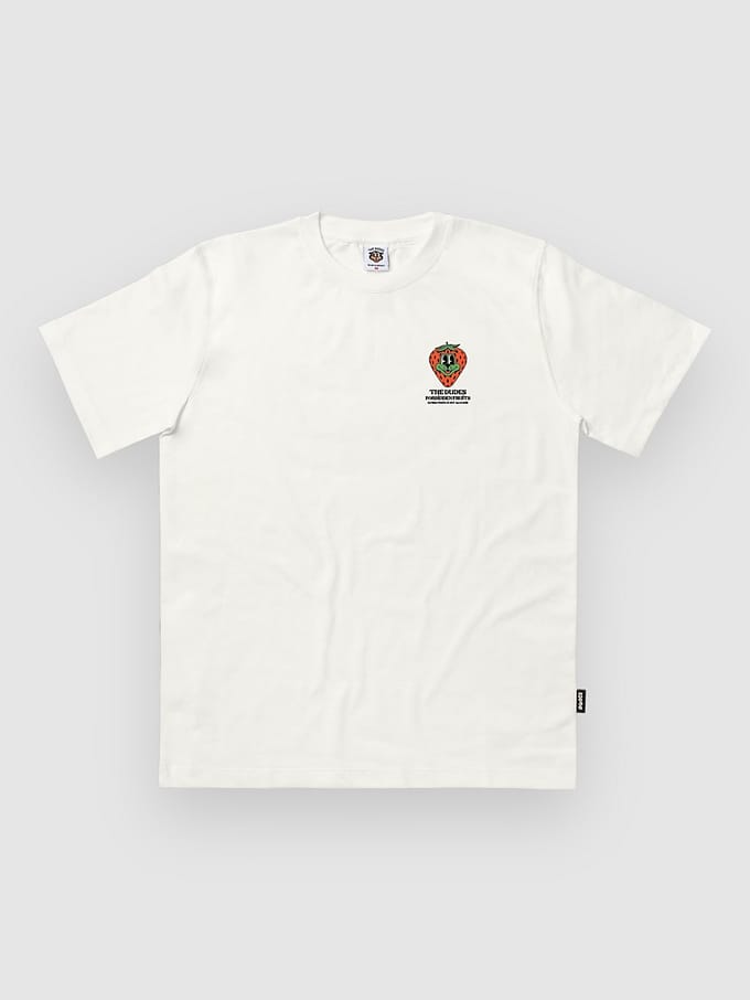 The Dudes Strawberry Seasonal T-Shirt wit