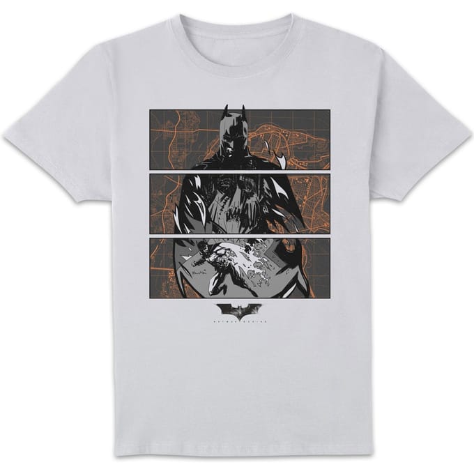 Batman Begins Gotham City Defender Heren T-Shirt - Wit - M