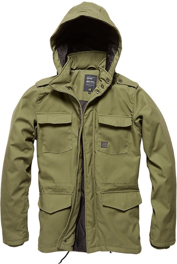 Vintage Industries Darren parka olive