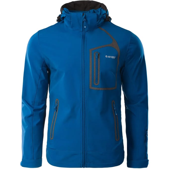 Hi-tec Nils Softshelljack Blauw 2XL Man