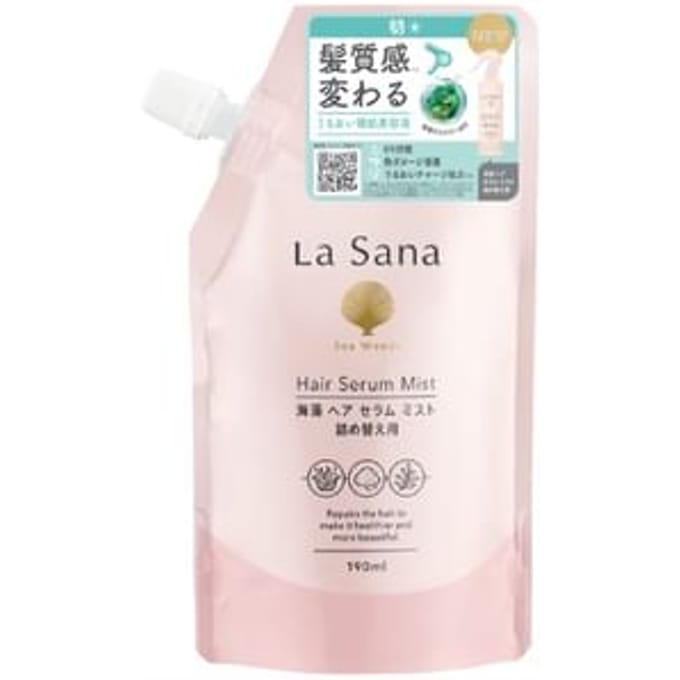 La Sana - Seaweed Hair Serum Mist 190ml Refill