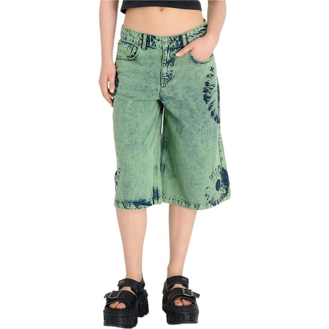 The Ragged Priest Dames Oracle Release Jeansshorts (Groen)