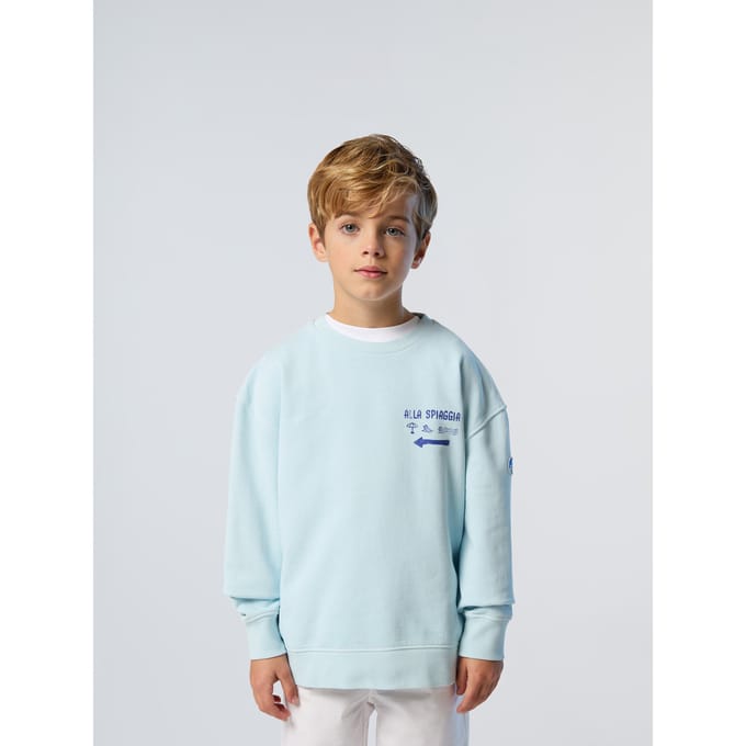 North Sails Sweatshirt Strand afdrukken
