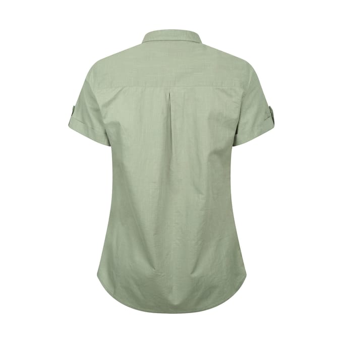 Mountain Warehouse Dames/dames Kokosnoot Shirt met korte mouwen (Licht Khaki)