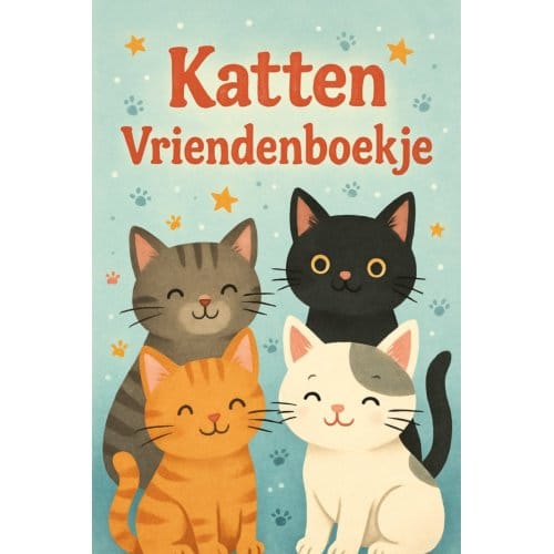 Katten Vriendenboekje - Andries B.V.