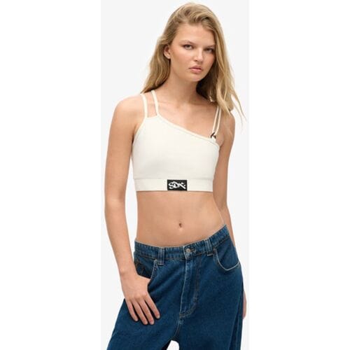 Superdry Limited Edition Sdx Sesh Korte top Wit Grootte: XS/S