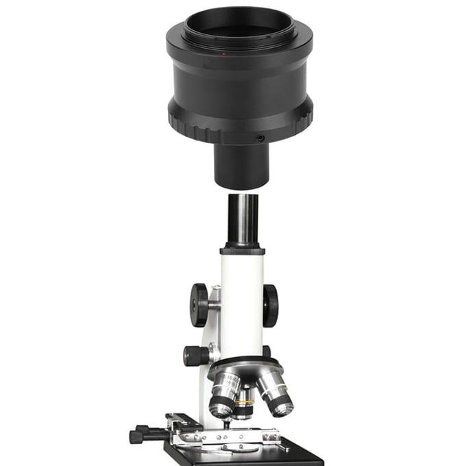 T2-NEX voor T-ring naar voor Sony NEX Mount Camera Microscoop Adapterring black