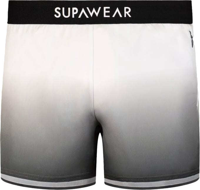 SUPAWEAR SPR Gradient Shorts Black/White - MAAT M