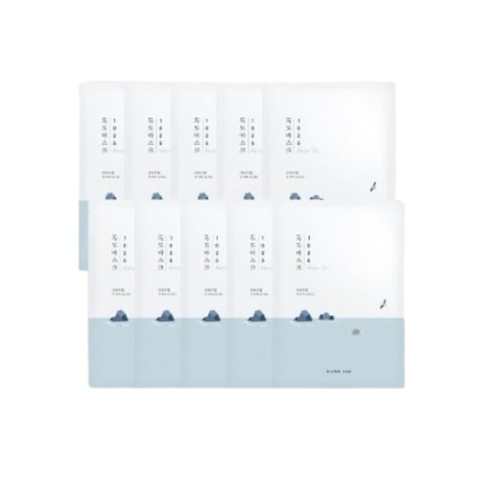 Round Lab Dokdo Hydraterende Water Gel MaskerSheet 30mlX10EA 10EA white