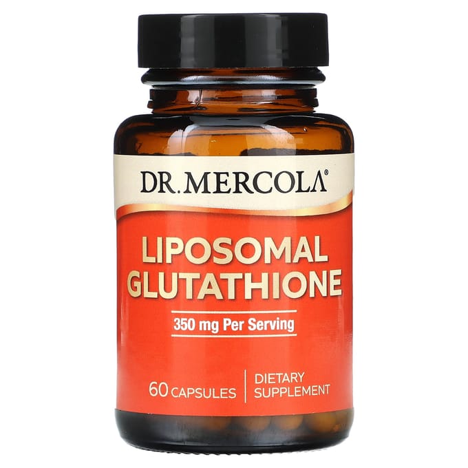 Dr. Mercola, Liposomale Glutathion, 350 mg, 60 capsules (175 mg per capsule)