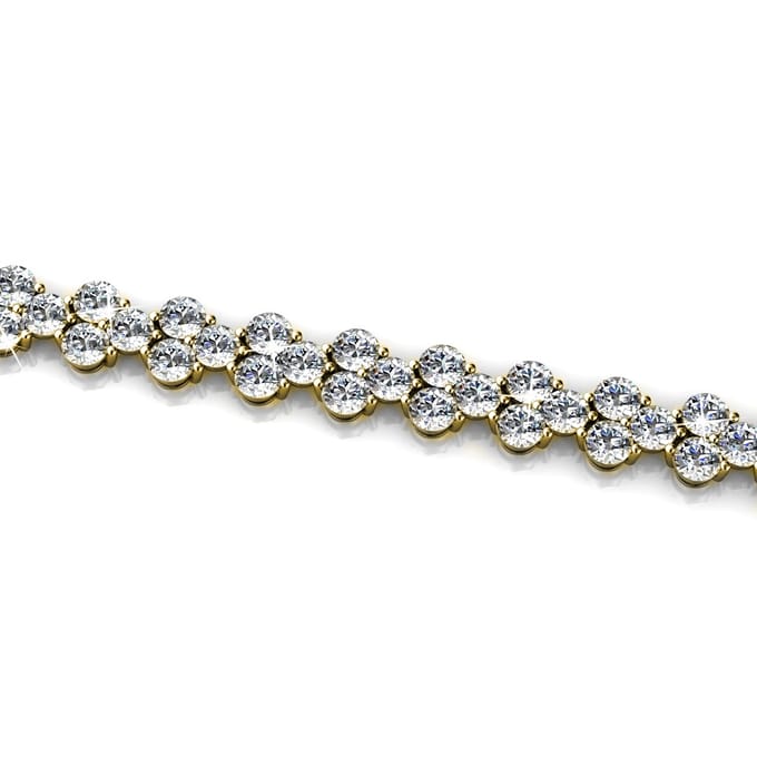 Prinsessenarmbanden - Goud en kristal
