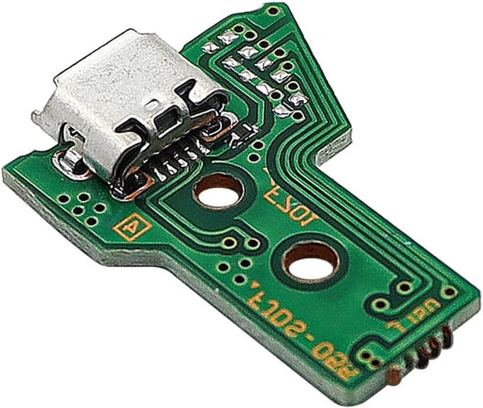 Vervangende Oplaadpoort Assemblage voor PS4 DualShock 4 Controller, Micro USB Adapter en Connector Module voor Speelplezier en Reparatie