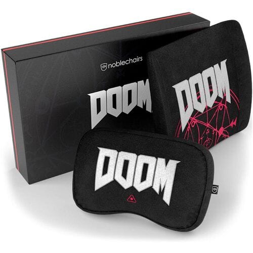Noblechairs Memory foam kussenset Doom edition voor gamestoel