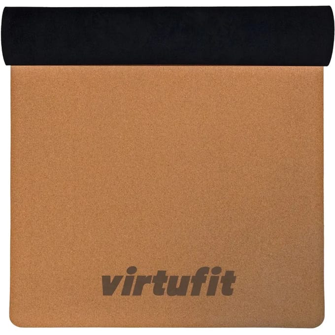 VirtuFit Premium Kurk Yoga Mat - Anti-slip - 100% Ecologisch - 183 x 61 x 0,5 cm