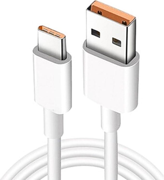 XJ-040 6A USB naar USB-C / Type-C snellaadgegevenskabel, lengte: 1m