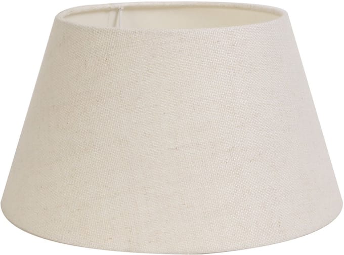 Light & Living Livigno Drum Lampenkap - Eiwit - 50-40-27cm