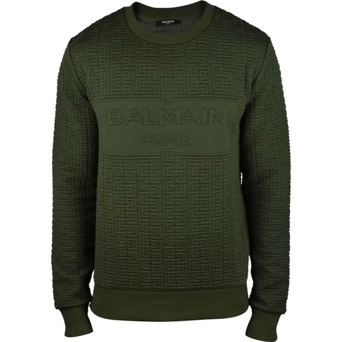 Balmain Sweatshirt Kaki