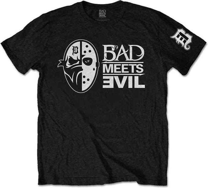 Bad Meets Evil - Masks Heren T-shirt - S - Zwart