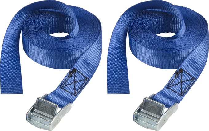 Master Lock 4363EURDAT Spanband eindloos met klemgesp - 2.5m x 25mm - set van 2