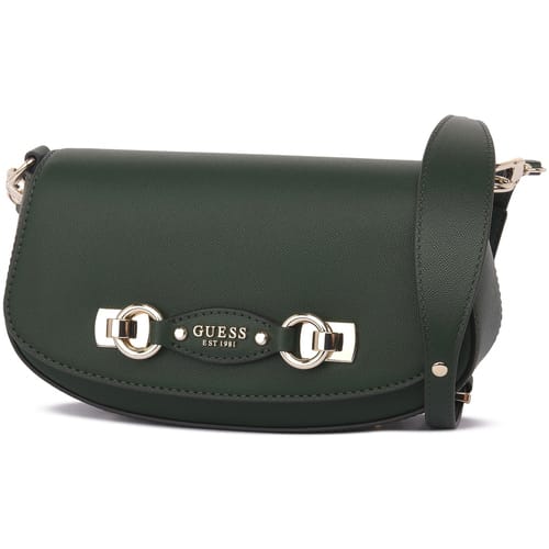 GUESS schoudertas Mimina Flap Crossbody Forest donkergroen