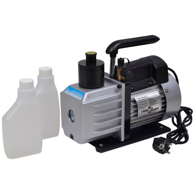 vidaXL Vacuümpomp 50 L/min met 2-voudige manometerset