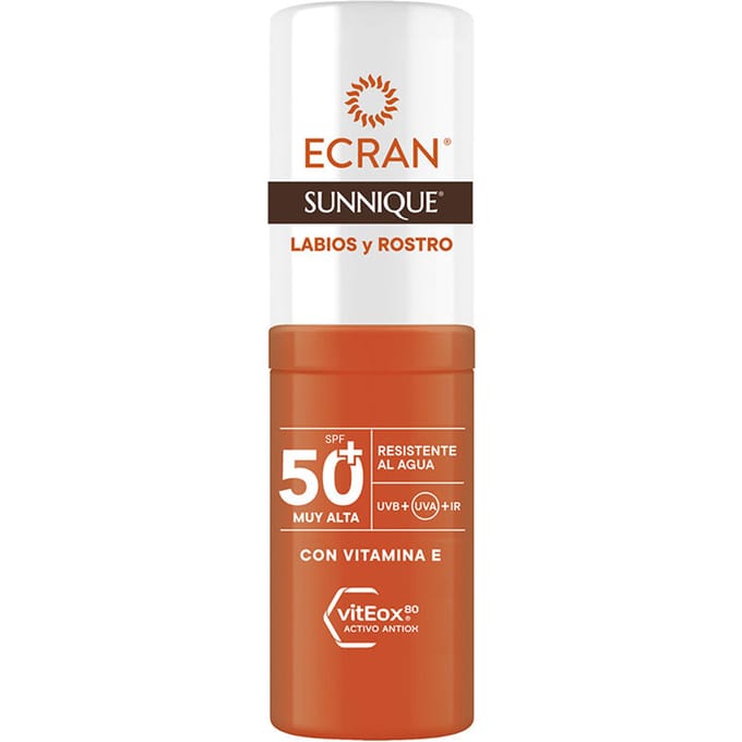 Ecran Sunnique Lippen- En Gezichtsstick Spf50+ 8 ml