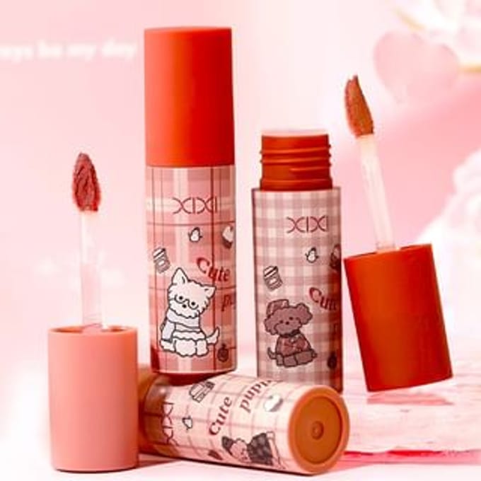 xixi - Bruno Silk Mist Lip Mud - 5 Colors #01 Soft Pink - 2g