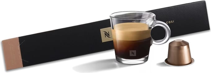 Koffie met smaakcapsules Koffiecapsule Cosi NESPRESSO