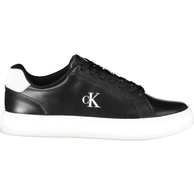 Calvin Klein Zwarte Polyurethaan Heren Sneakers
