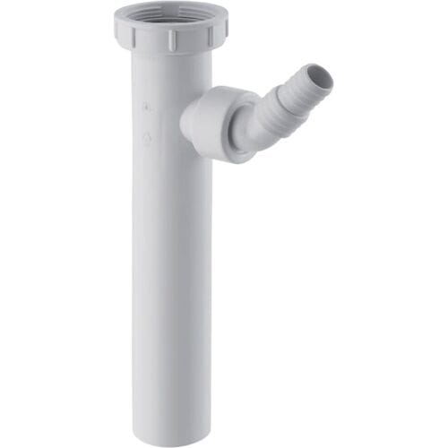 Geberit straight Connector with union nut with angled hose