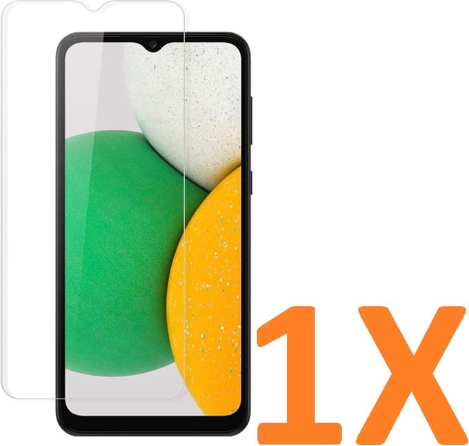 Screenprotector Glas - Tempered Glass Screen Protector Geschikt voor: Samsung Galaxy A03 Core - 1x