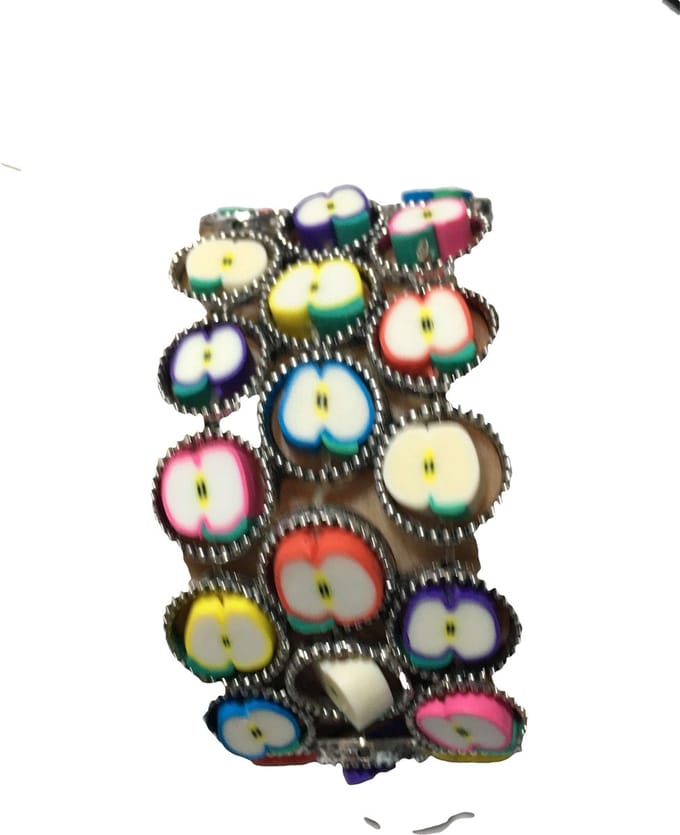Petra's Sieradenwereld - Armband met appels inifinity
