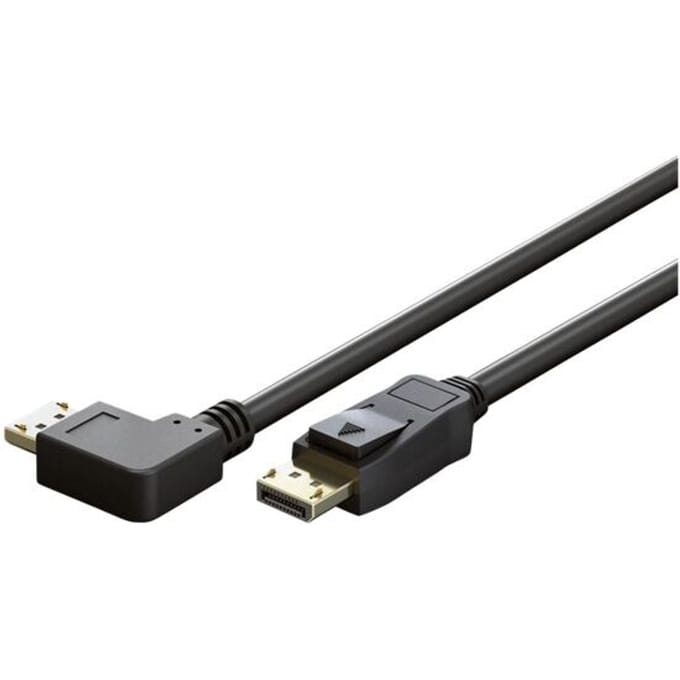 DisplayPort kabel | haaks/rechts | DP2.1a (10K 60Hz) | UHBR13.5 (54Gbit/s) | 2 meter